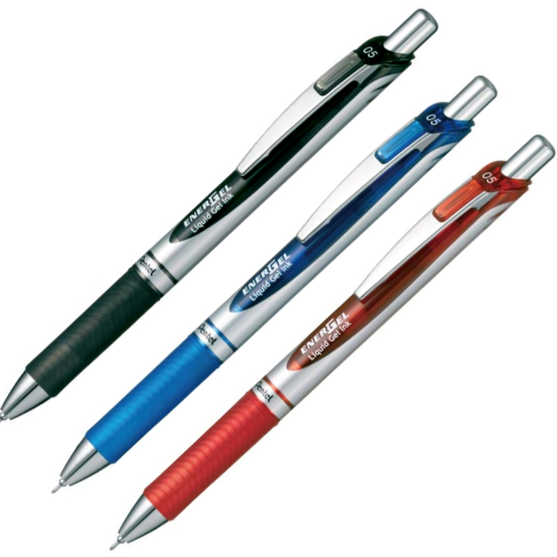 Pentel Pen Energel - 3 adet japonya Pentel ENERGEL BLN77
