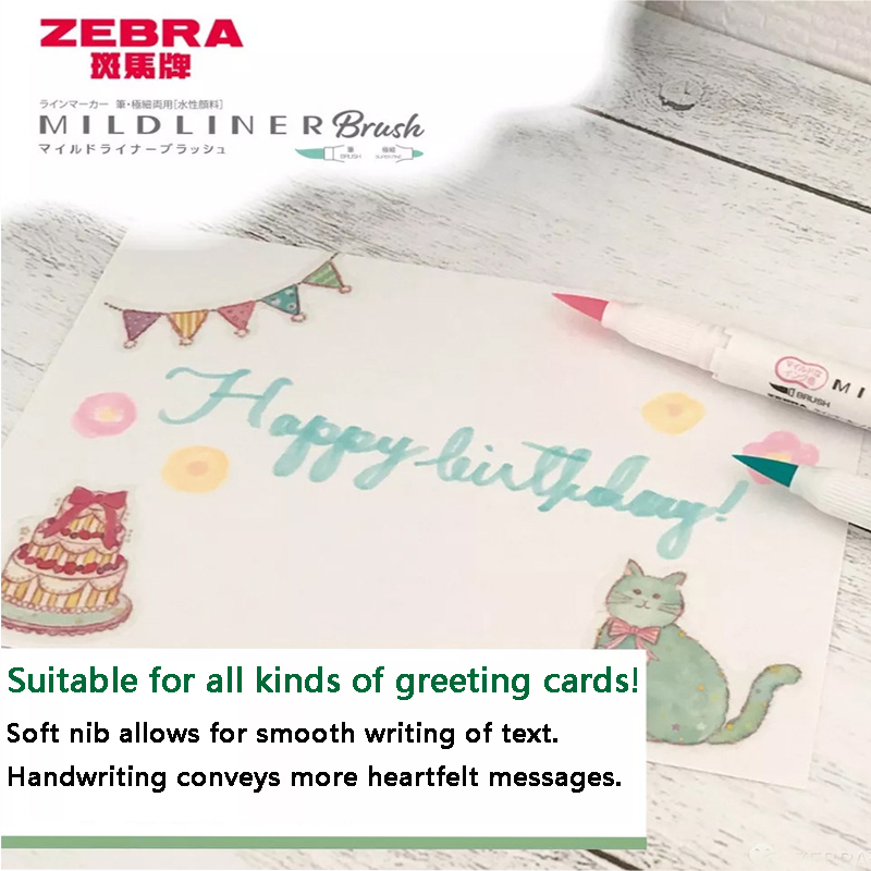 Zebra Fosforlu Kalem WFT8 Mild - Zebra Pen Mildliner incelemesi ve fiyatı