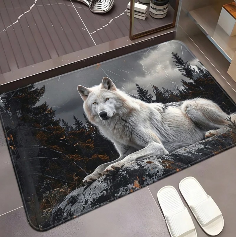 Soğuk Beyaz Kurt Paspas Yaban  - Puzzle Blank White incelemesi ve fiyatı