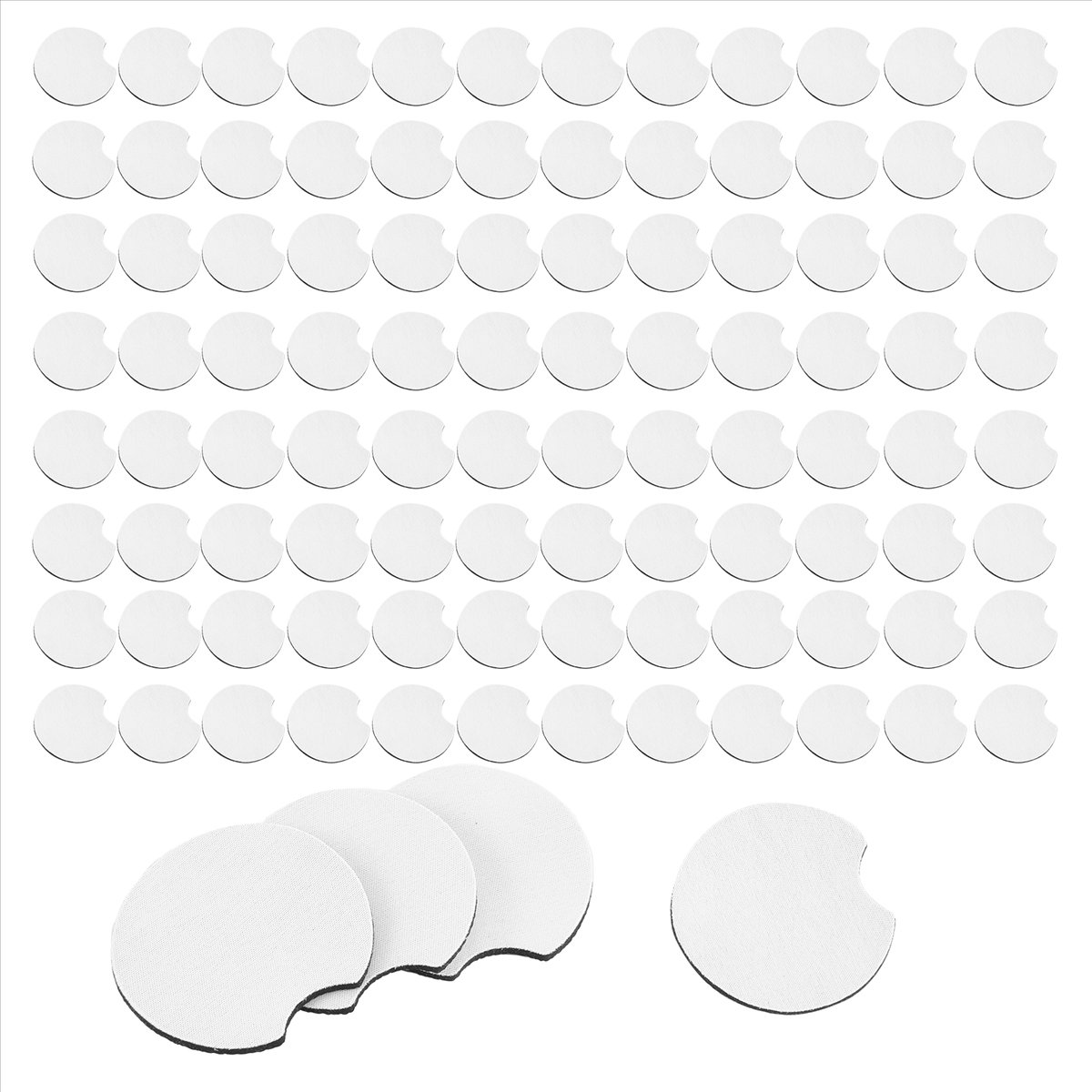 AA83 100 Adet Süblimasyon Bask - Coaster Sublimation Blank incelemesi ve fiyatı