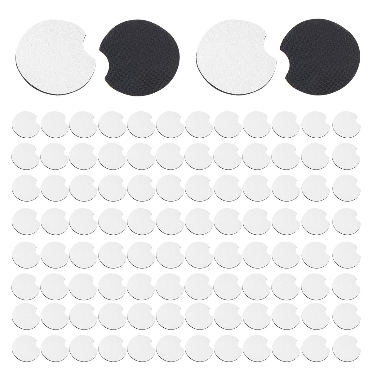 AA83 100 Adet Süblimasyon Bask - Coaster Sublimation Blank incelemesi ve fiyatı