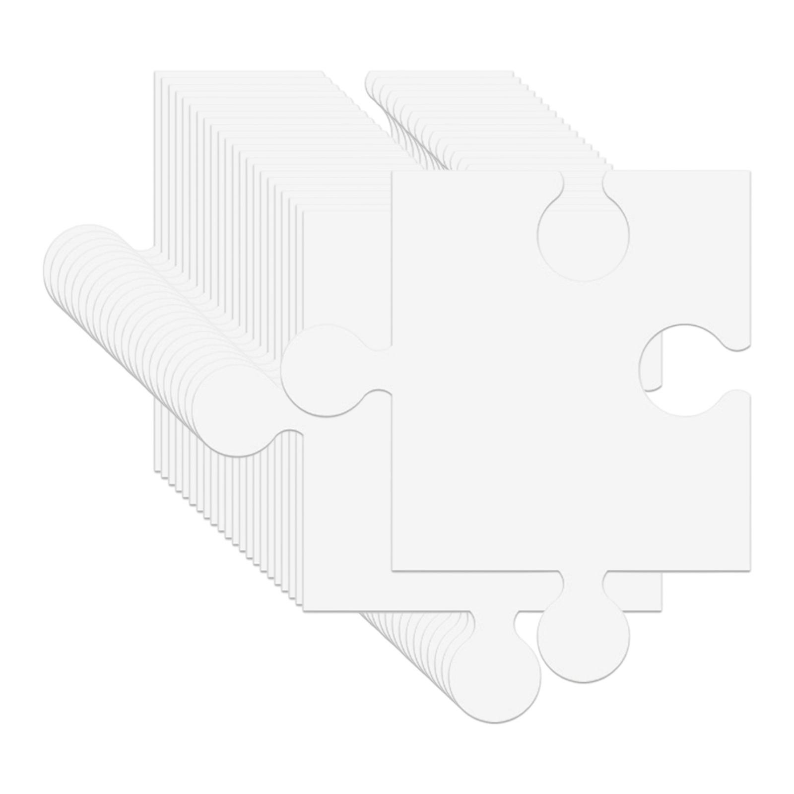 24 Adet Beyaz Karton Boş Yapbo - Puzzle Blank White incelemesi ve fiyatı